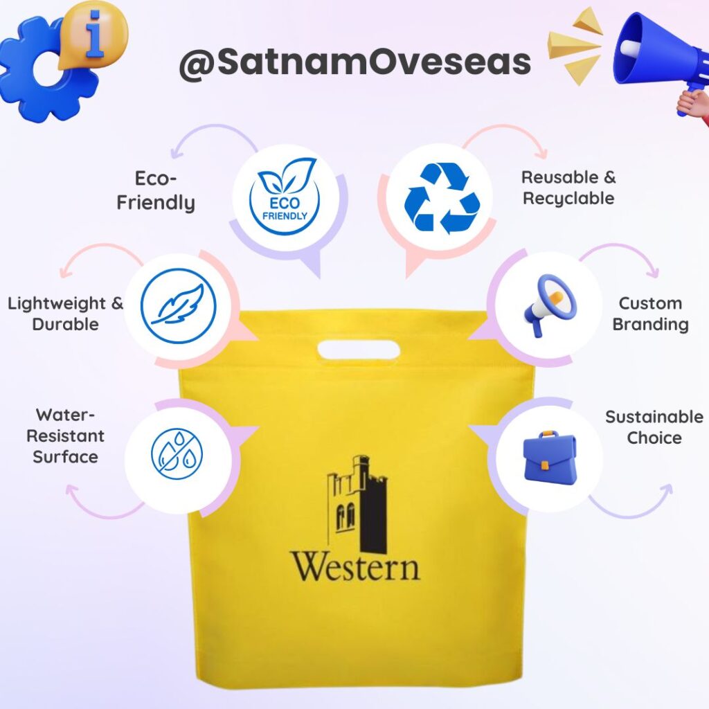 d cut non woven bag