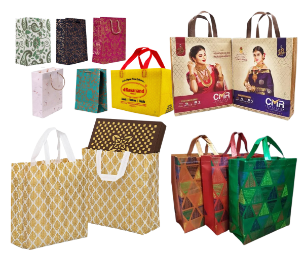Custom Printed Non Woven Bags - Satnam Overseas