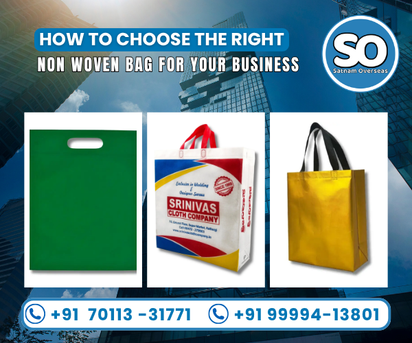 non woven bags for business